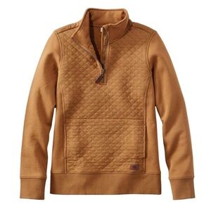 L.L. Bean Women’s Quilted Pullover Sweatshirt